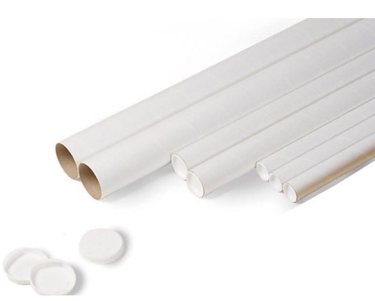 Paprør med låg, 60 x 1,5 x 650 x mm – Papirlageret